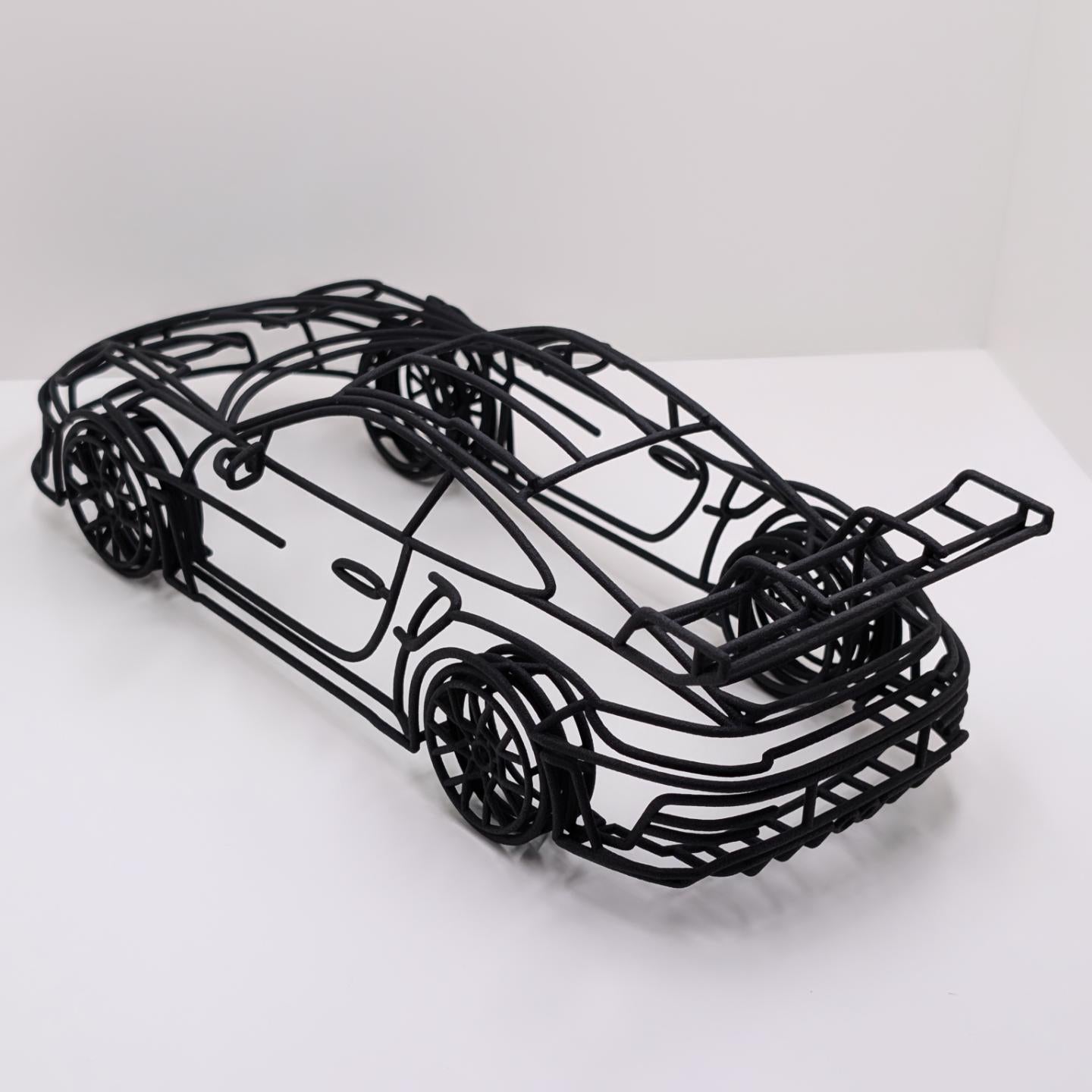 1:18 WiredCars 992 GT3 RS Gitter-Modell - WiredCars