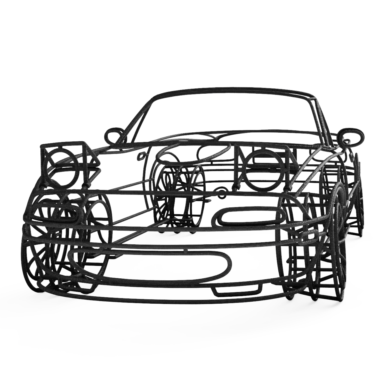 1:18 WiredCars MX5 NA Miata Eunos Gitter-Modell - WiredCars