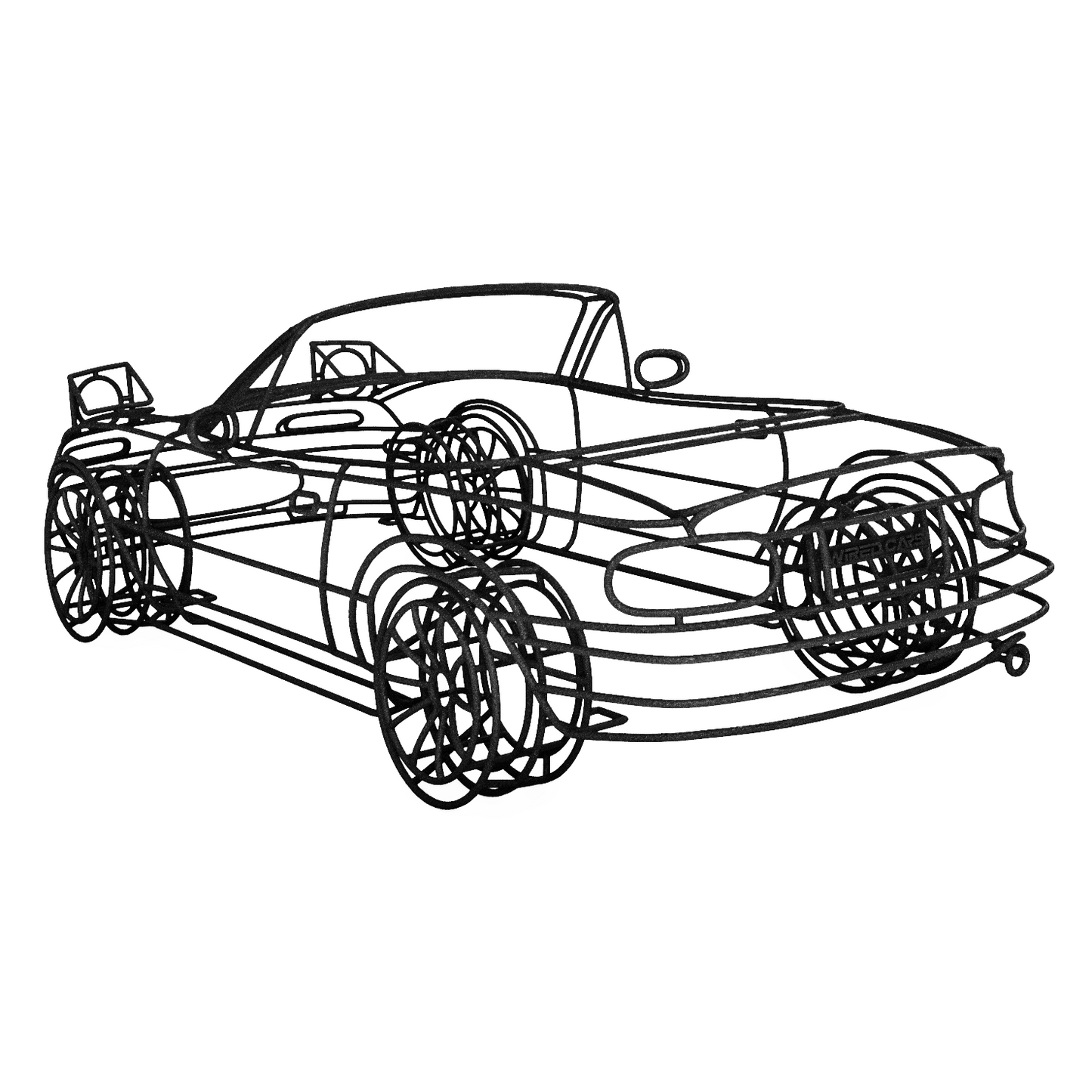 1:18 WiredCars MX5 NA Miata Eunos Gitter-Modell - WiredCars