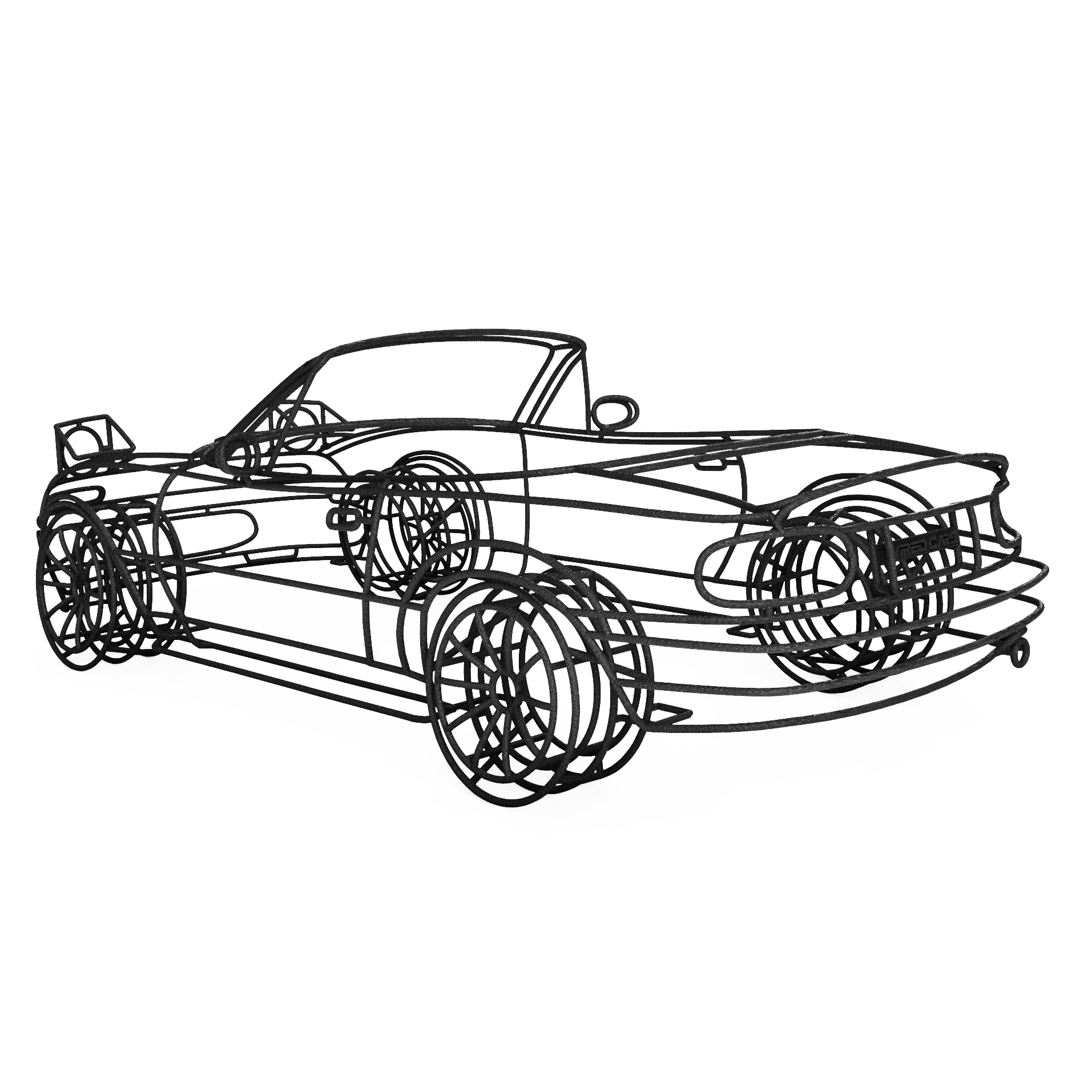 1:18 WiredCars MX5 NA Miata Eunos Gitter-Modell - WiredCars
