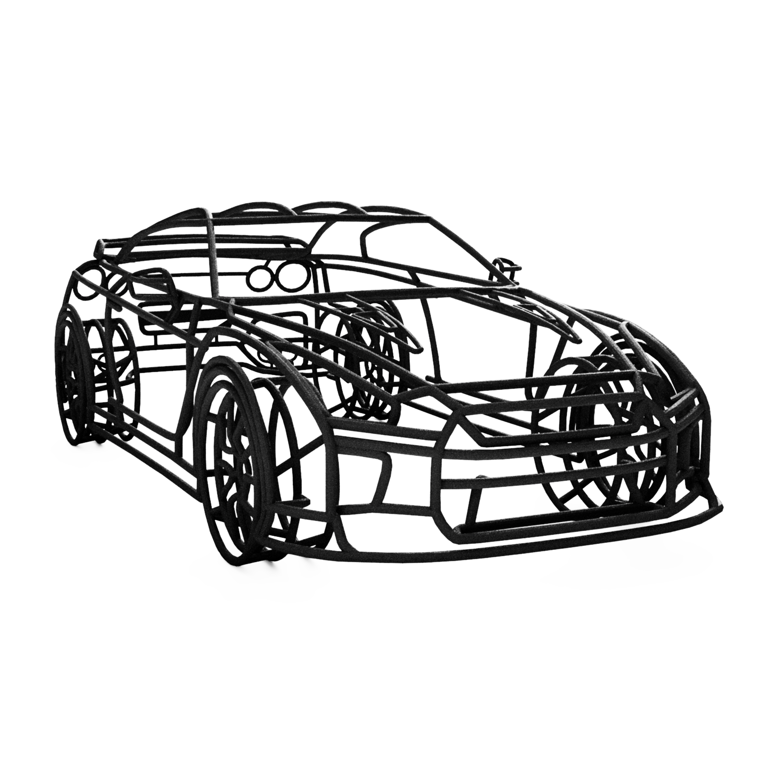 1:18 WiredCars R35 GT-R Gitter-Modell - WiredCars