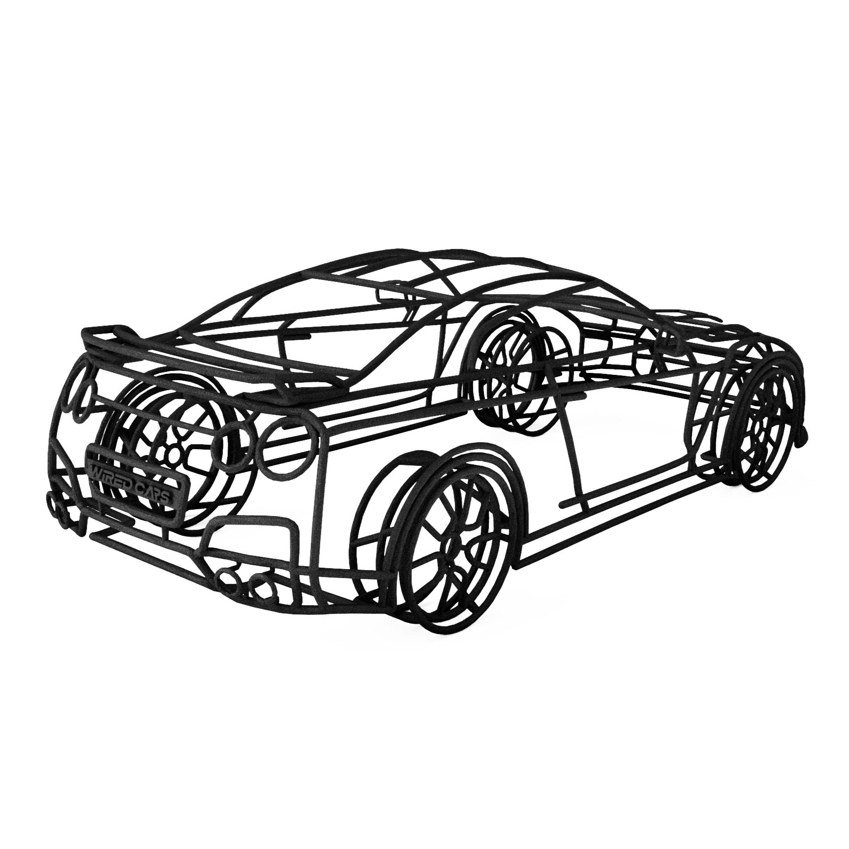 1:18 WiredCars R35 GT-R Gitter-Modell - WiredCars