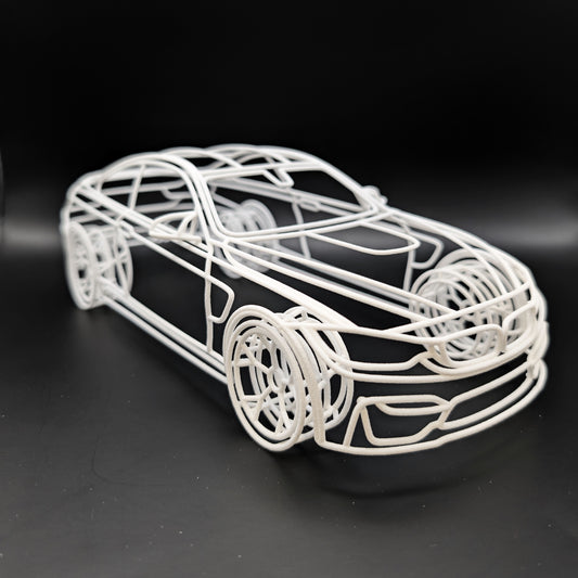 1:18 WiredCars M4 F82 Gitter-Modell