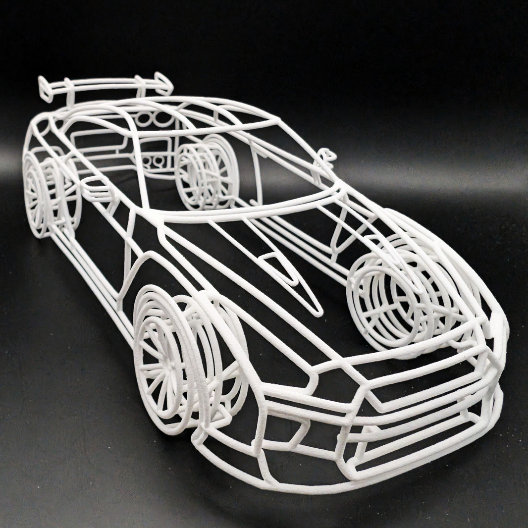 WiredCars R35 GT-R V2 – 1:18 Gittermodell