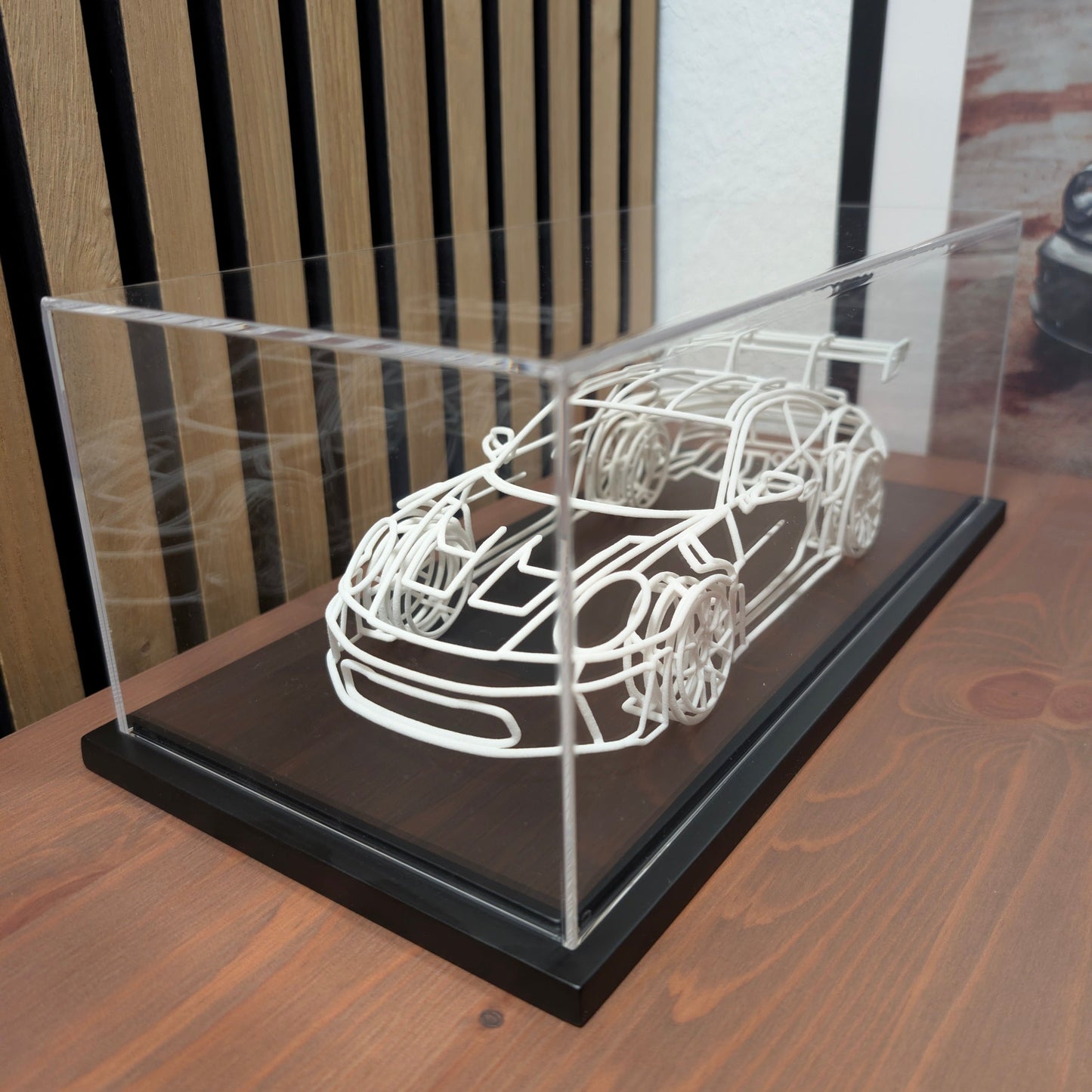 Vitrine 1/18 schwarz Premium Qualität Holz Acryl