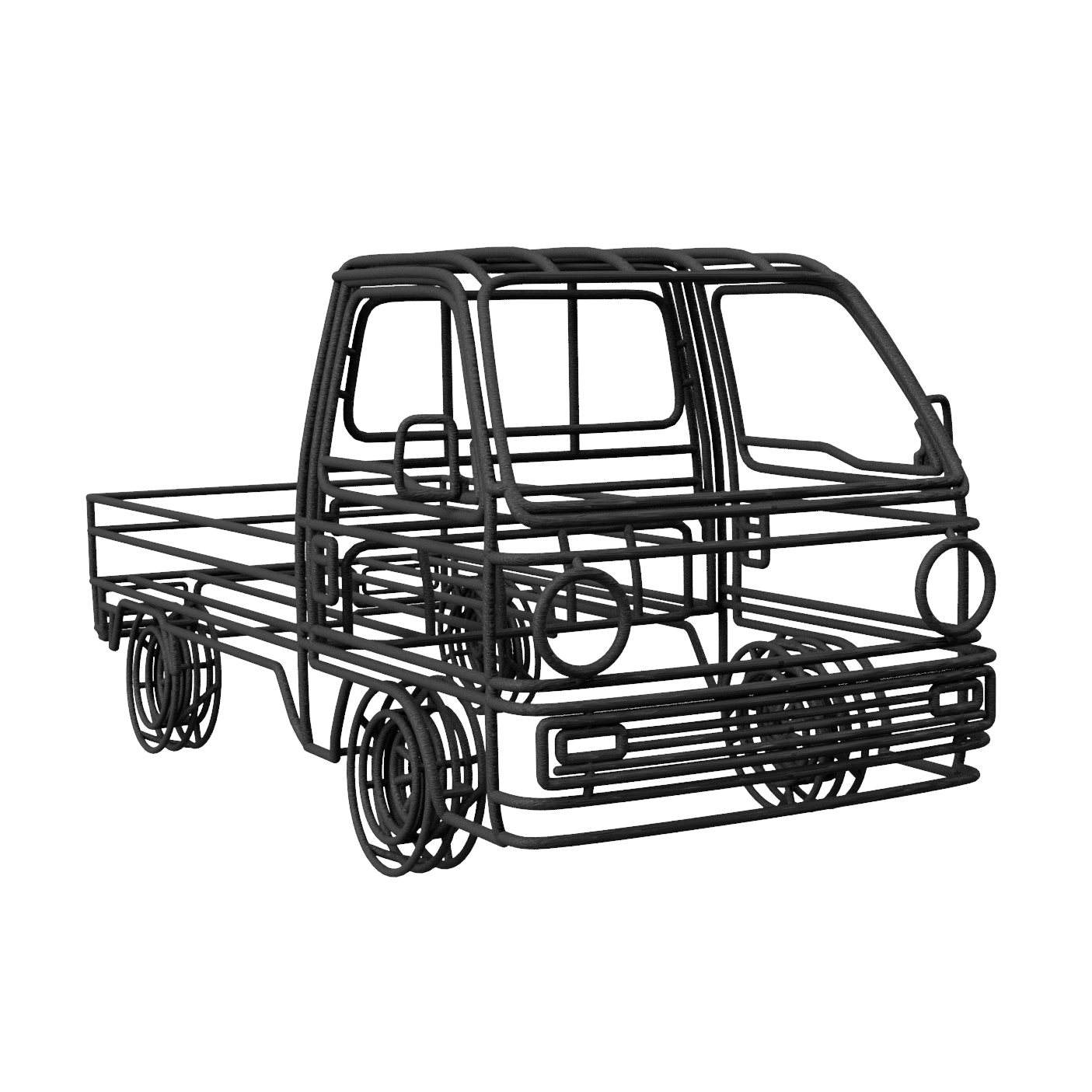 1:18 WiredCars Acty I HA1 Gitter-Modell