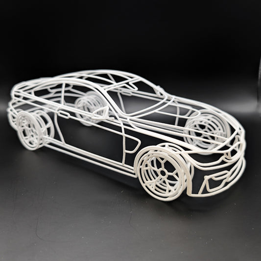 1:18 WiredCars M4 F82 Gitter-Modell
