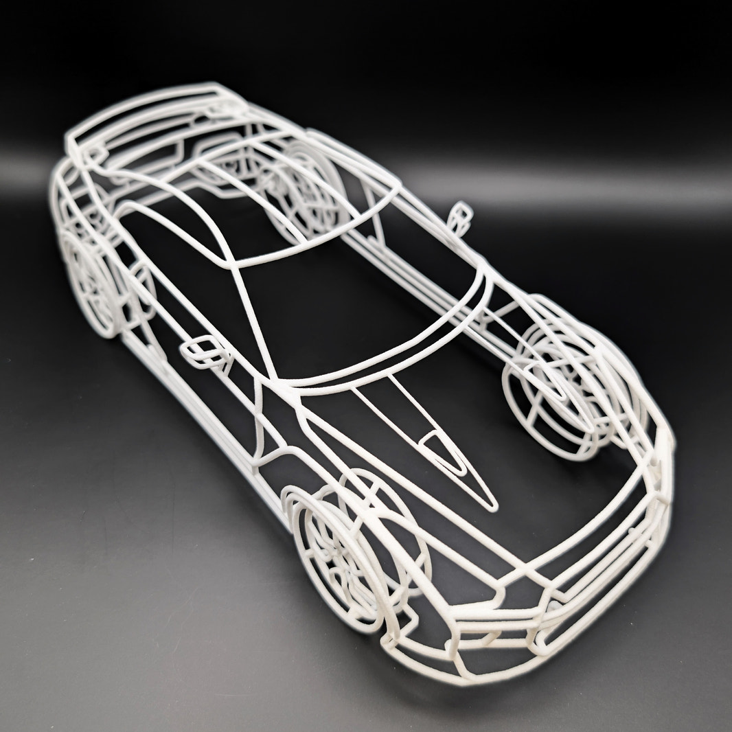 WiredCars R35 GT-R V1 – 1:18 Gittermodell