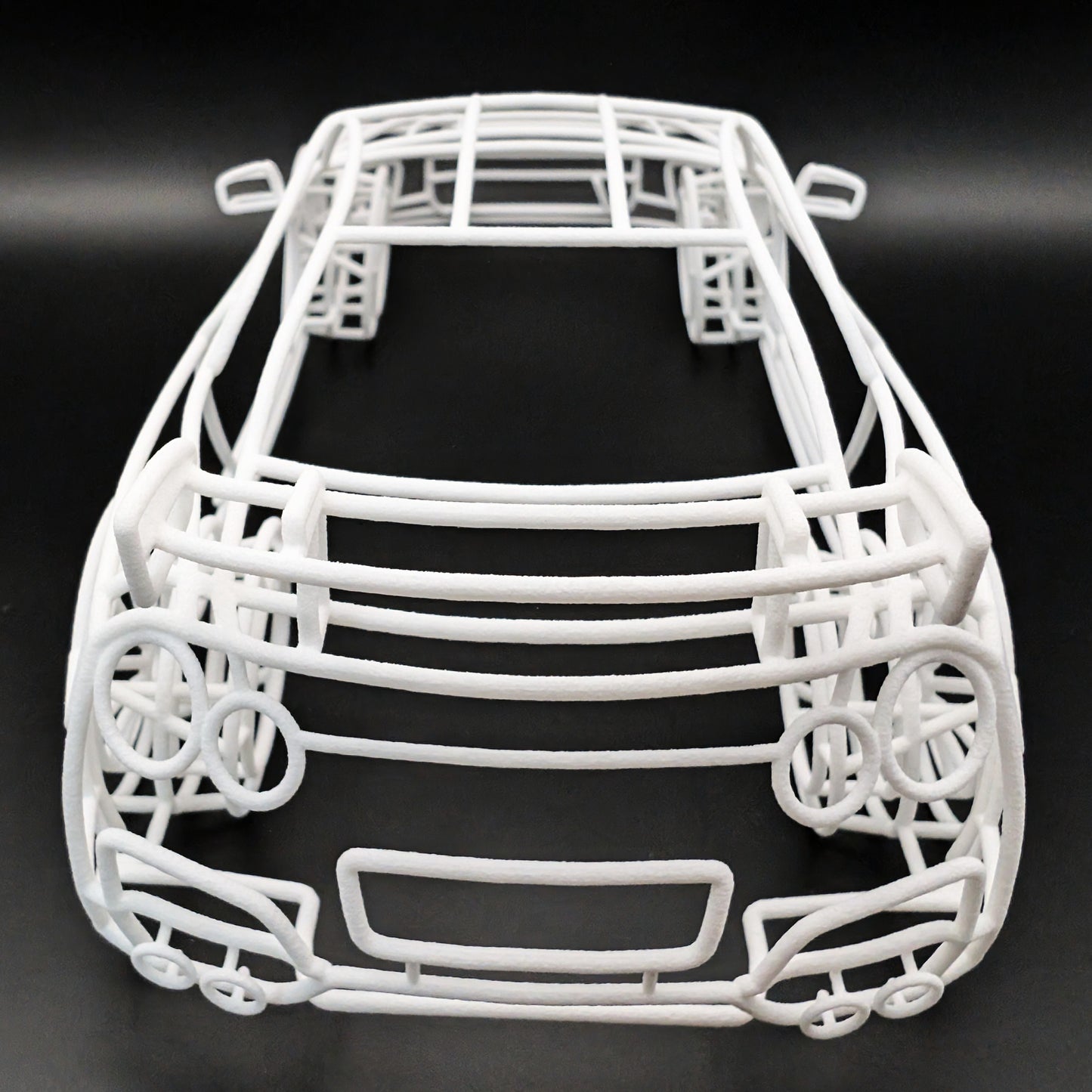 GT-R R35 3D Gittermodell 1:18 – einzigartige Auto Skulptur V2